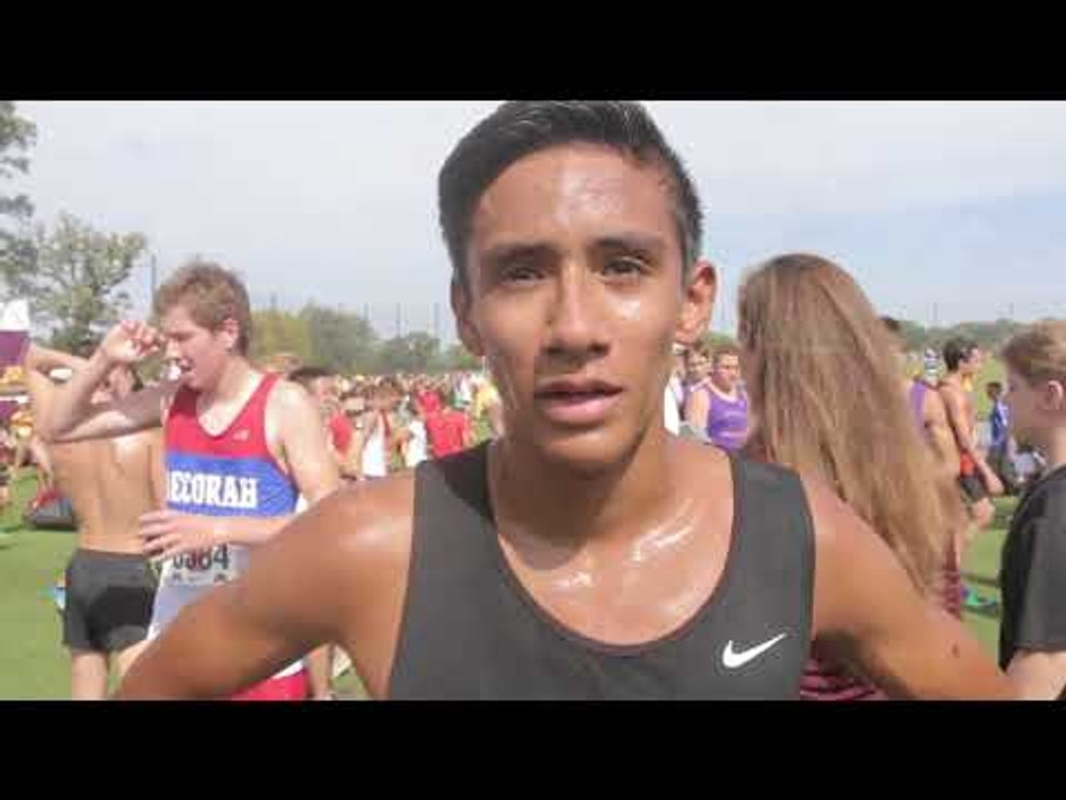 Carlos Carvajal Talks Race Strategy At Roy Griak