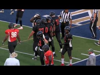 David Ash Touchdown Pass To Anthony Dixon On 4th & Goal