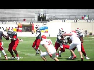 Tahir Annoor Intercepts Bishop Dunne In The Endzone