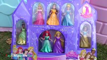 Disney Princess Castle Cinderella BIGGEST SURPRISE Eggs Toys Opening w/ Olaf
