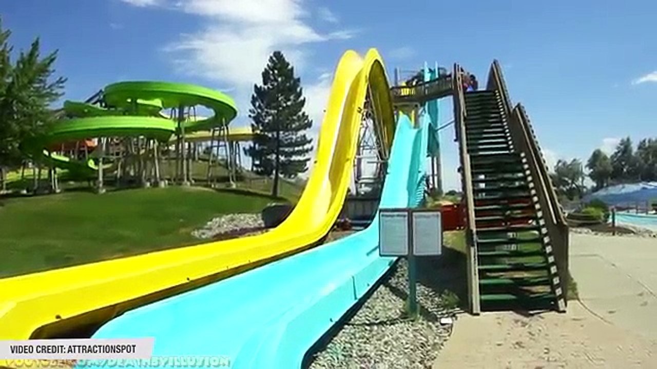 TOP 10 WATER SLIDE FAILS 2017 | Water Park Fail Compilation - video ...