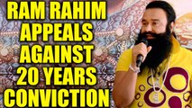 Gurmeet Ram Rahim appeals against CBI court's 20 year conviction in rape cases | Oneindia News