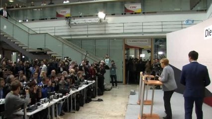 Merkel En Güçlü Partiyiz- Merkel Seçmen Bize Dört Yıl Daha Almanya'yı Yönetme Yetkisini Verdi
