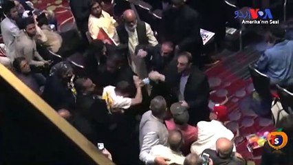 مظاہرین پر ترک صدر کی سکیورٹی اہلکاروں کا تشدد