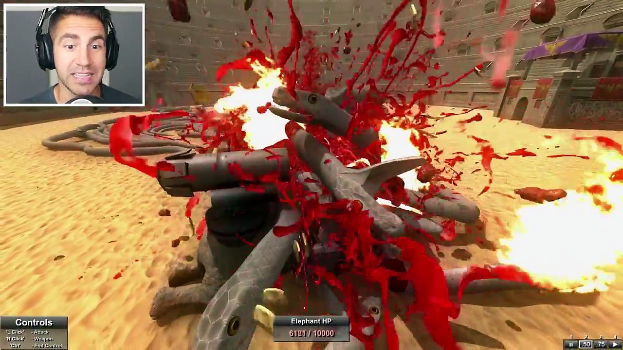 NEW GIANT SHARK 100,000 DAMAGE BOMB vs 500 T-REX - Beast Battle Simulator Gameplay | Pungence