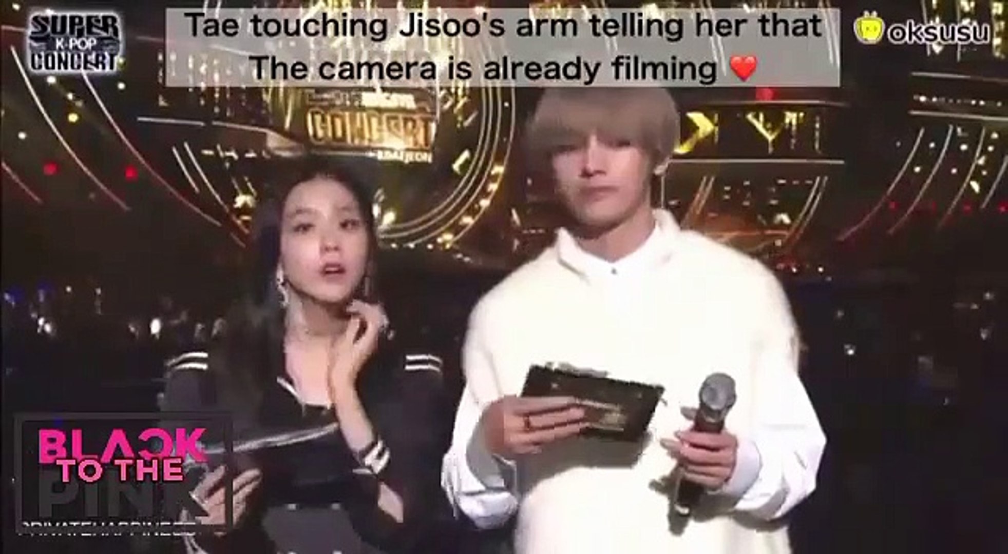Eng] Bts V Called Jisoo Pretty [Taehyung & Jisoo Moments] - Video  Dailymotion