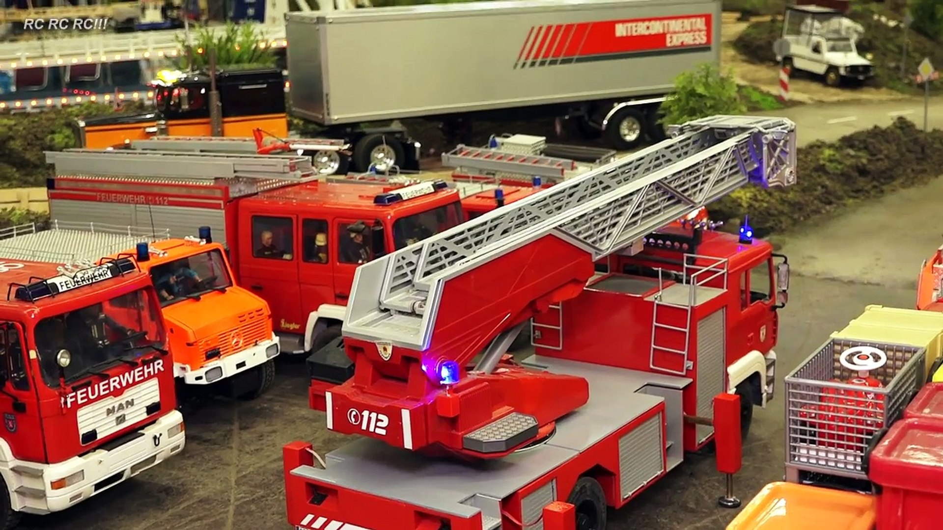 rc model fire trucks