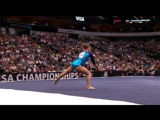 Bridget Sloan - Floor Exercise - 2009 Visa Championships - Women - Day 1