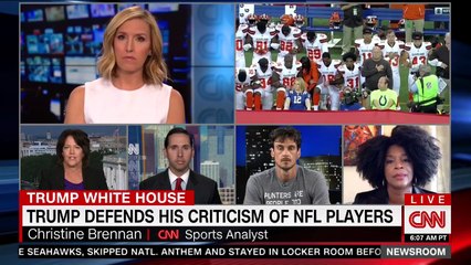 Conservative pundit claims NFL owners only supported black players because they'd 'riot'