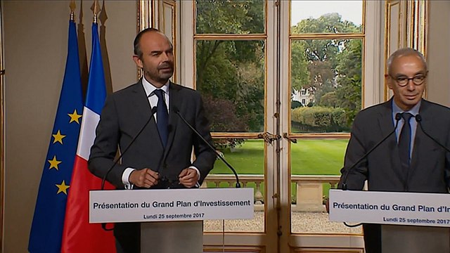 Présentation du Grand Plan d'Investissement