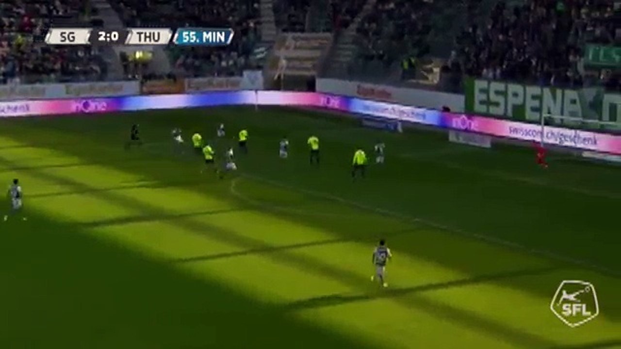 St.Gallen 3:0 Thun (Swiss Super League. 24 September)