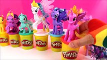 MLP My Little Pony Play-doh Toys Surprises! My Little Pony Toys Stack Learn Colors for Kids Video