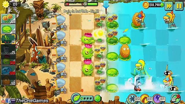 Plage gros journée plantes contre vague des morts-vivants 2 12 Plage bonne vague