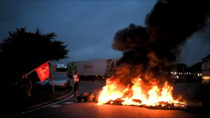 França tem bloqueios contra reforma trabalhista