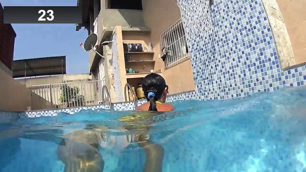 DESAFIO EMBAIXO DÁGUA! - JULIANA BALTAR