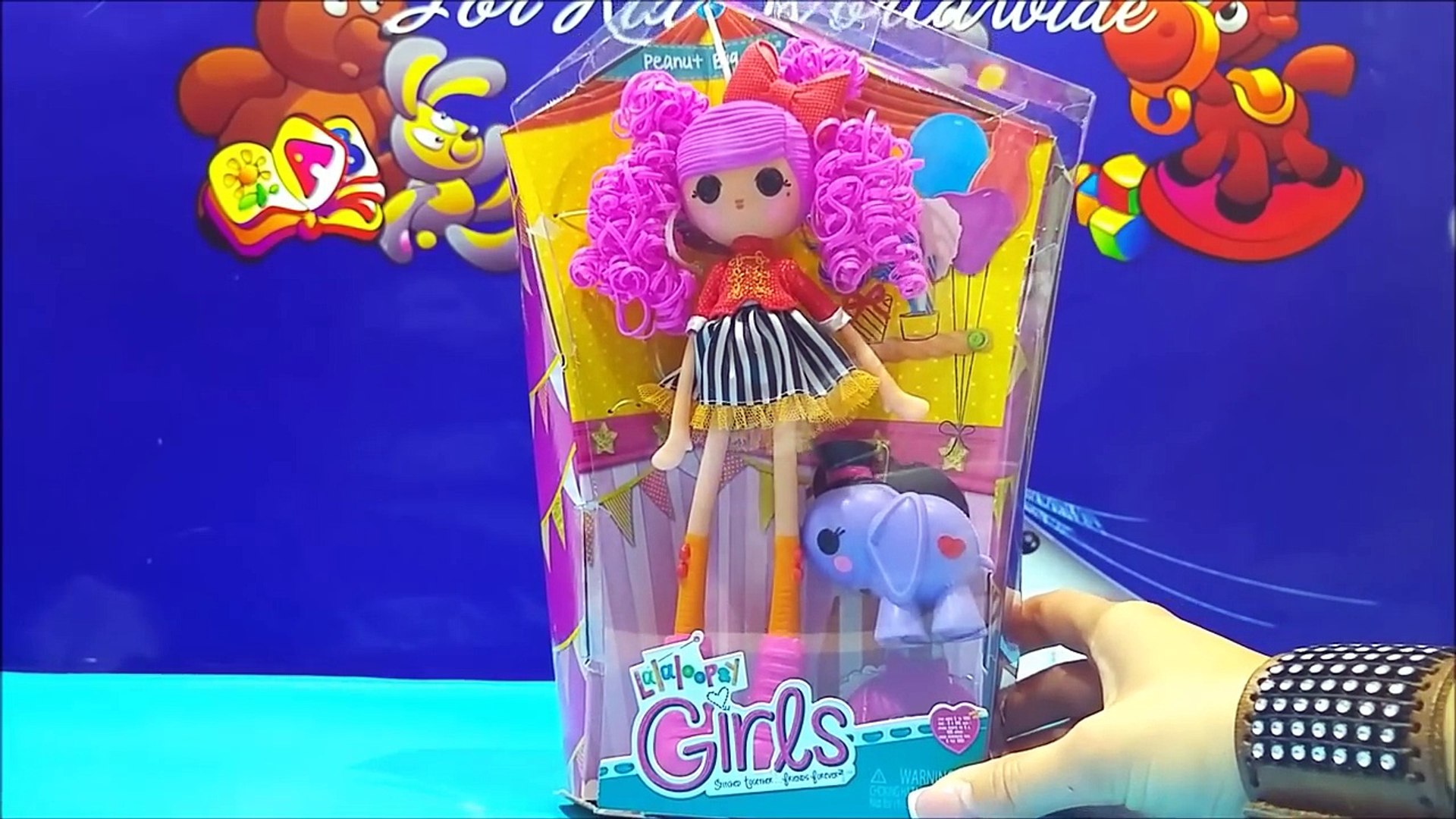 lalaloopsy girls peanut big top