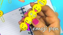 3 DIY EMOJI SCHOOL SUPPLIES BACK TO SCHOOL - INNOVA CRAFTS