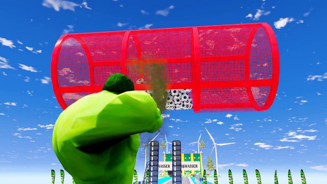 Learn Color with Spiderman & Superheroes Race Cartoon 3D Animation for Children and Babies kids