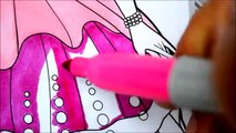 BARBIE Coloring Book Pages ROCK N ROYALS Kids Fun Art Learning Activities Kids Balloons and Toys