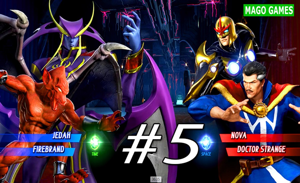 Marvel VS Capcom Infinite Firebrand Jedah Nova Doctor Strange Golpes especiais