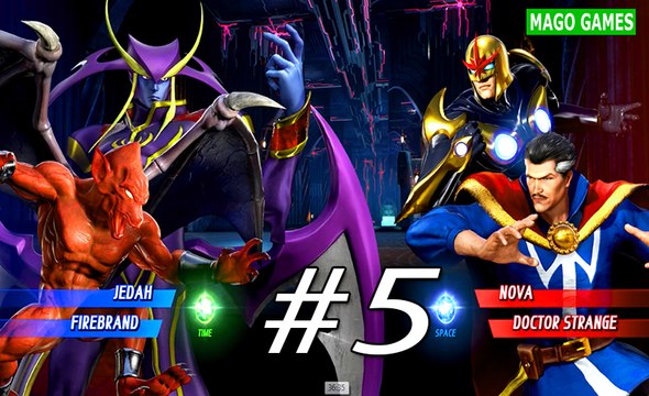 Marvel VS Capcom Infinite Firebrand Jedah Nova Doctor Strange Golpes especiais