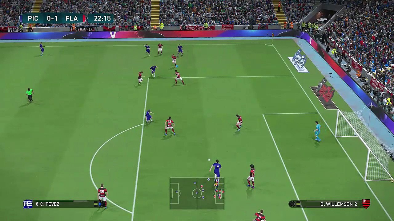 PES 2017 Flamengo vs Picoli Jogo Completo 01