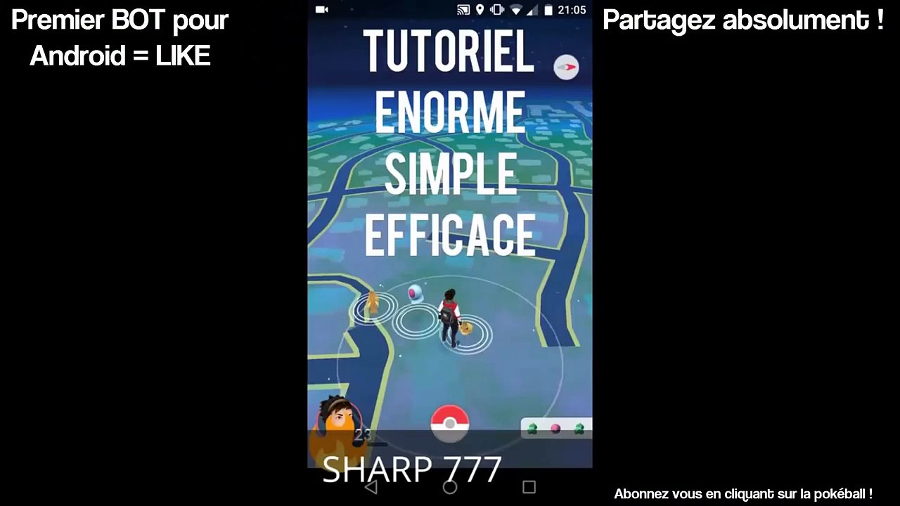 POKÉMON GO HACK ANDROID ! SANS BOUGER ! | ÉNORME BOT ! SANS PC | Sans ROOT ! Fr