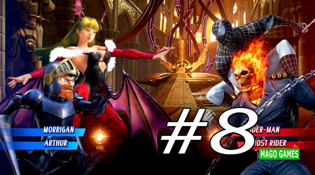 Marvel VS Capcom Infinite Morrigan Arthur Spider Man Golpes Especiais