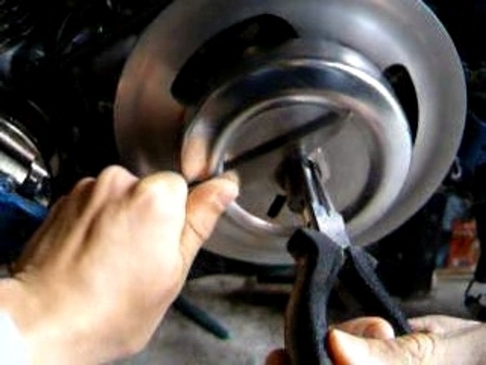 Démontage circlips