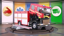 Aprender los vehiculos en español para niños con el Rayo McQueen | Animacion | 3D