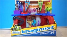 IMAGINEXT SCARE GAMES PLAYSET MONSTERS UNIVERSITY FISHER-PRICE TOY REVIEW