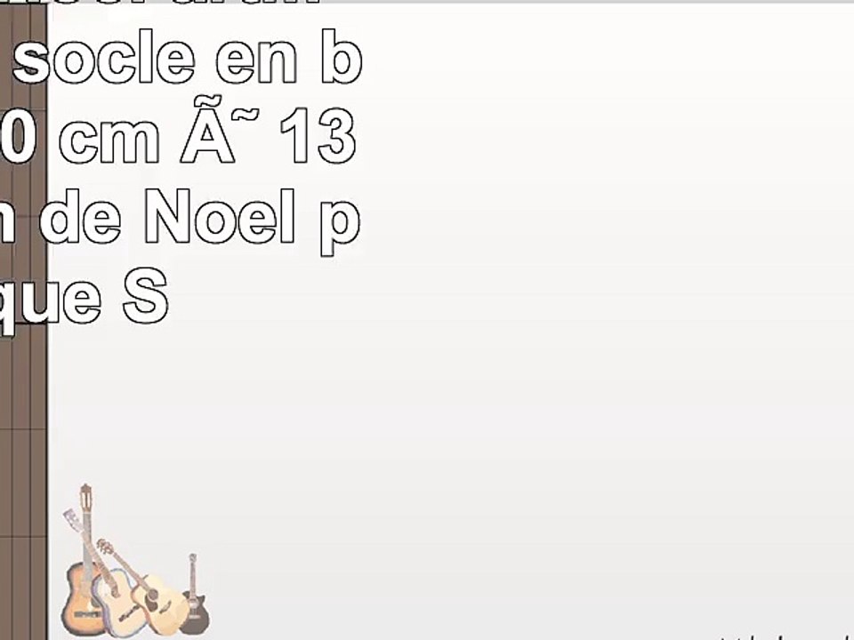 Arbre de Noël artificiel ROME socle en bois vert 200 cm Ø 130 cm  Sapin de Noël plastique