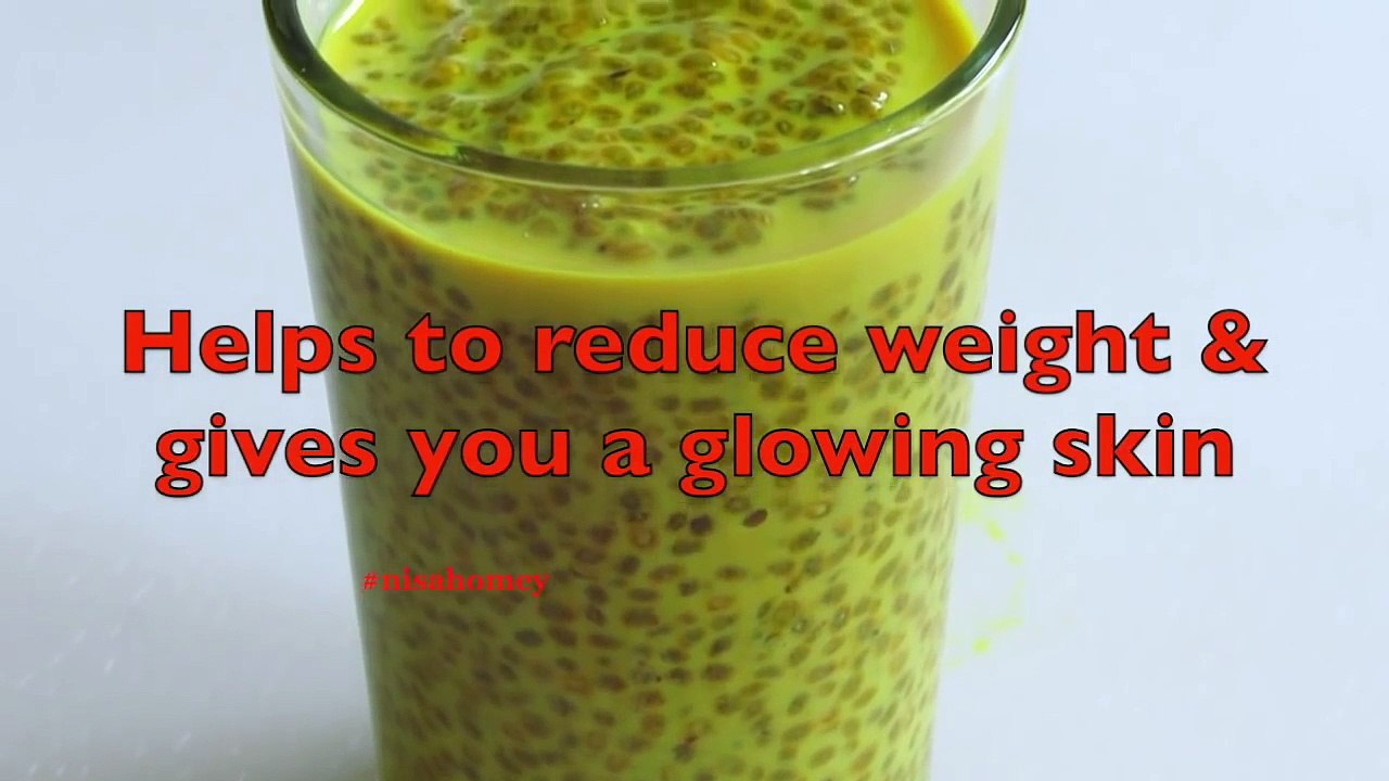 How To Lose Weight Fast With Turmeric & Chia Seeds - 5 kg - Golden Milk Chia Pudding - Turmeric Milk