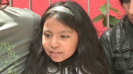 Niña mexicana sobre el terremoto: "Sentí que se iba a caer todo"