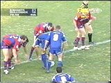 Nrl rugby league - Knights vs bulldogs el masri kick