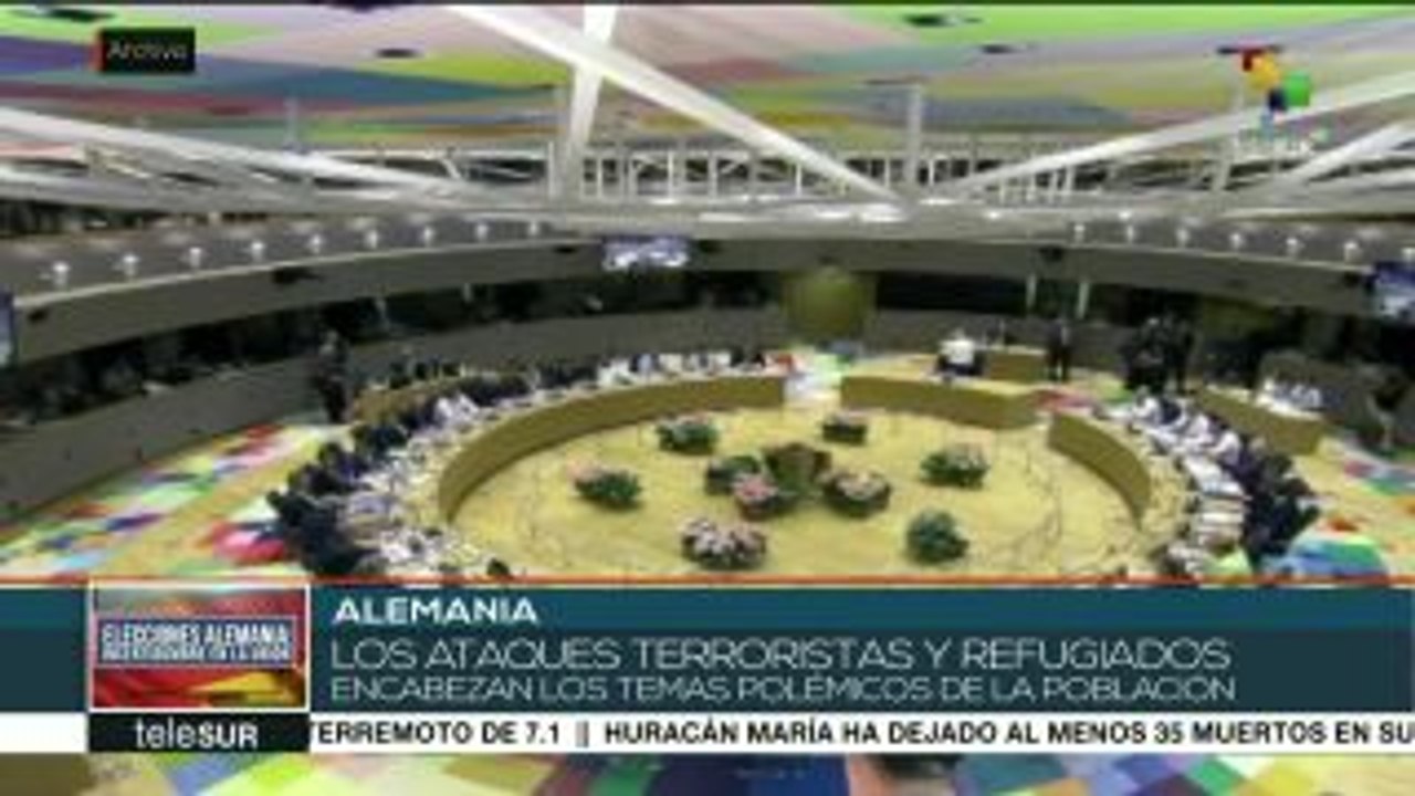 Avanza la elección en Alemania; baja la participación respecto de 2013