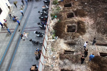 AVM İnşaatı Sırasında Tarihi Buluntulara Rastanladı, İnşaat Durdu