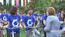 Gaziantep'te 200 Bisiklet ile 'Sağlık İçin Pedalla' Etkinliği