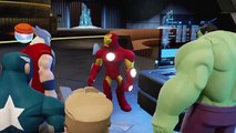 THE AVENGERS IRON MAN - Cartoon Videos Games for Kids - Disney Infinity 2.0 Marvel Super Heroes