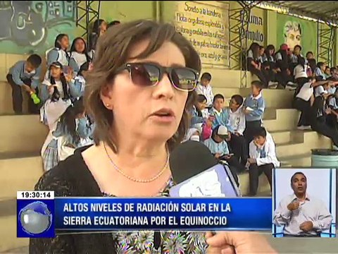 Alerta por altos niveles de radiación solar en Quito