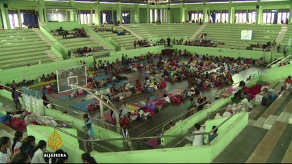 Villages empty out as Bali's volcano becomes active