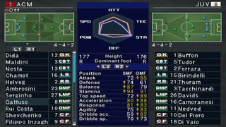 Pro Evolution Soccer 3 - 2003 - A.C. Milan  VS Juventus F.C. (PC)