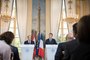 Déclaration conjointe du Président de la République, Emmanuel Macron, et du Général Michel Aoun, Président de la République libanaise.