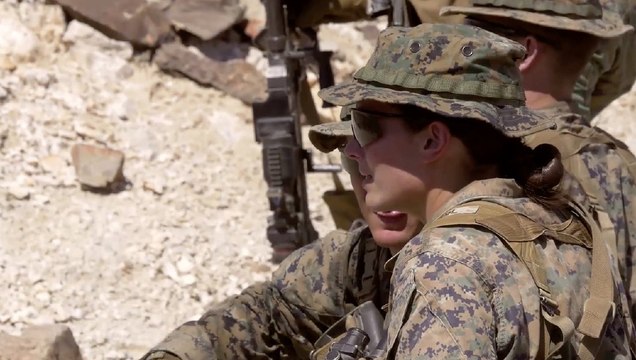First Woman Graduates From Marine Infantry Officer Course