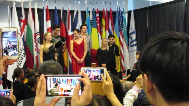 2017 ACI Senior Ice Dance Medal Ceremony (Fancam) 1080p - Tessa Virtue & Scott Moir, Kaitlyn Weaver & Andrew Poje, Piper Gilles & Paul Poirier
