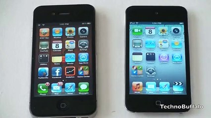 iPhone 4 vs iPod Touch (new) - Speed Test