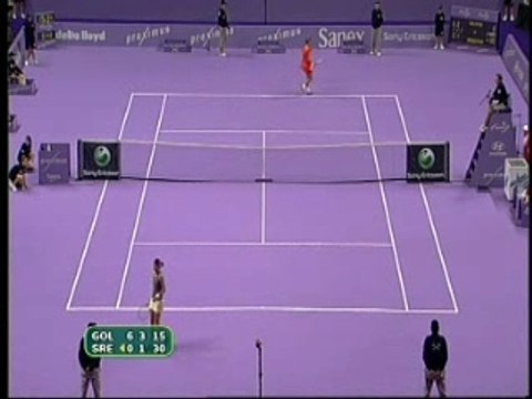 Highlights Golovin vs Srebotnik - Anvers 2007 (1er tour)