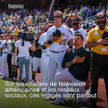Poing levé, genou à terre: les sportifs américains en guerre contre Trump