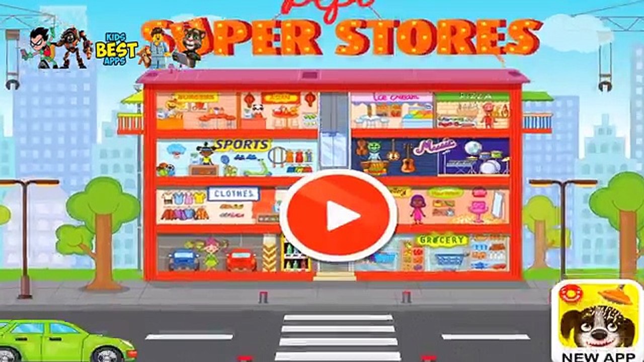 Pepi Super Stories Пепи в Спортивном и Музыкальном Магазине игровой Мультик на Русском Языке