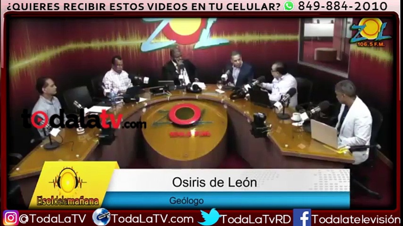 Osiris de León y Omar Ramirez explican causas que generan los huracanes y los terremotos-Video